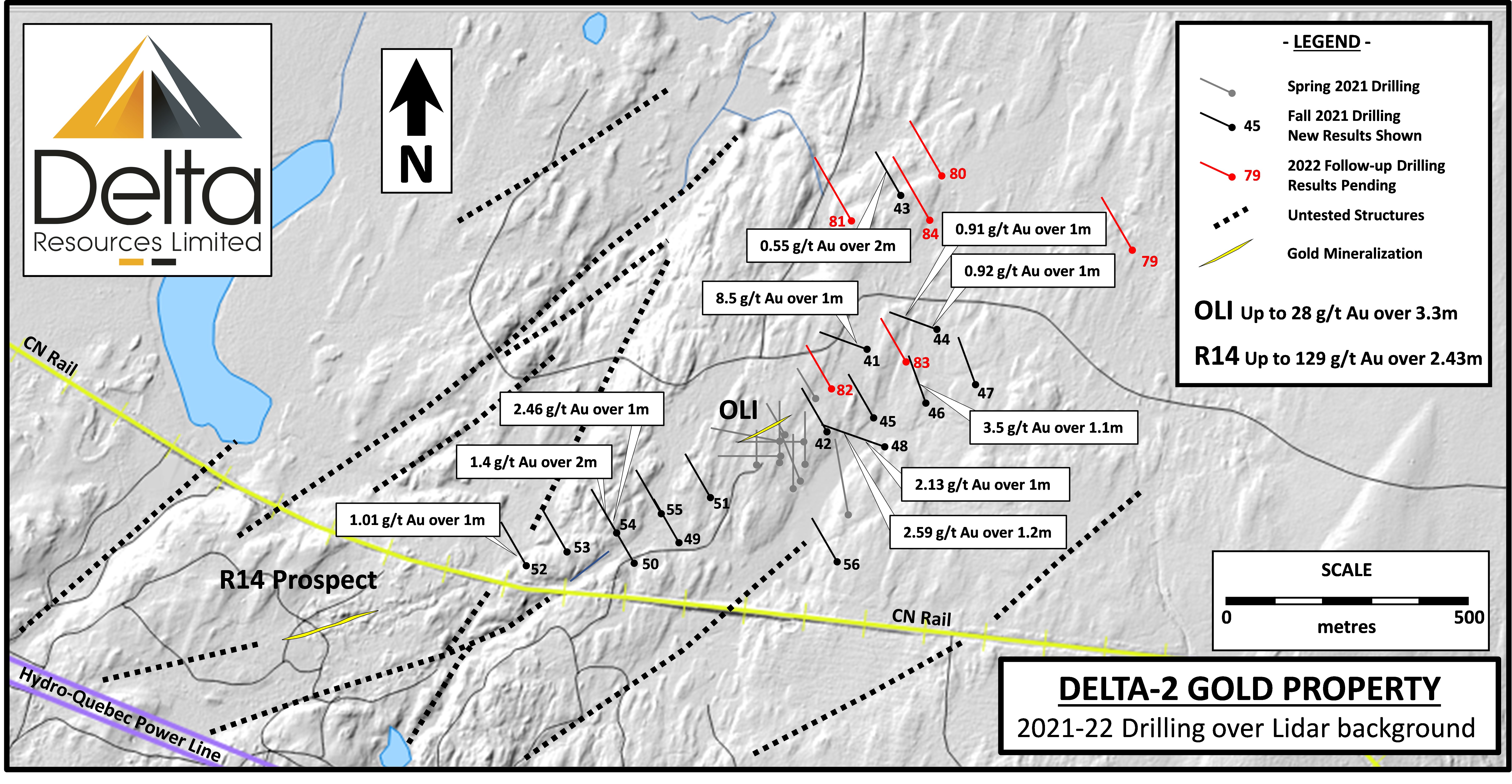 Delta Resources Map