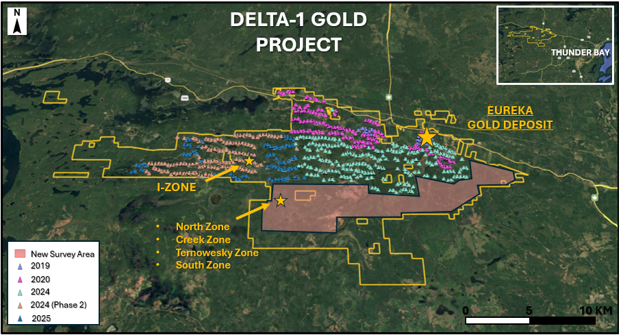 Figure 1. Map of 2026 survey area